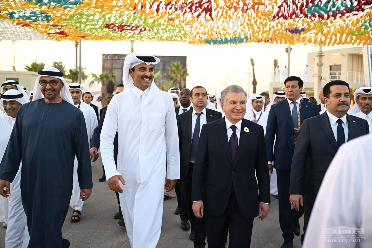 President of Uzbekistan joins global leaders at 'EXPO Doha - 2023' for green initiatives 